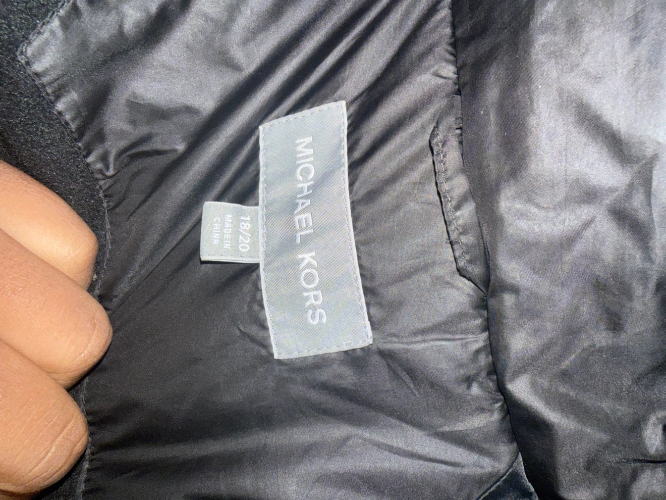 Michael Kors Orange Puffer Jacket- BOY Size XL (18/20) - photo 2