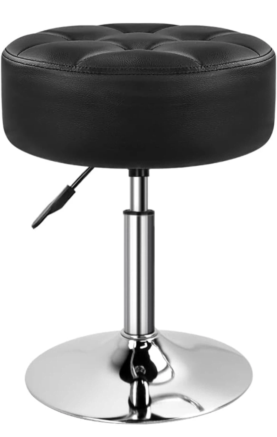 Adjustable Black Bar Stool - photo 3