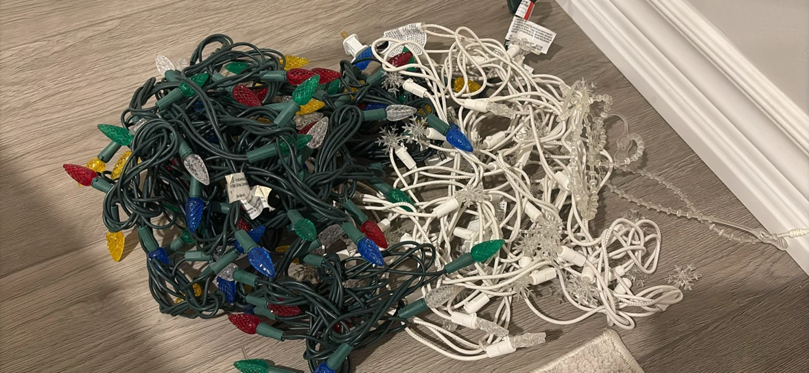 Two sets of decorative string lights - photo 4