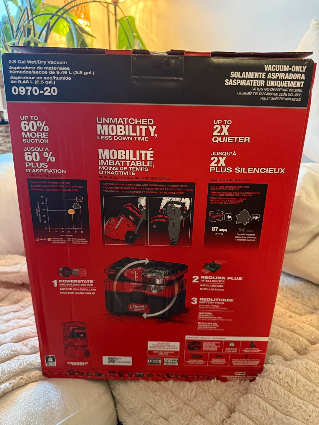 Milwaukee M18 FUEL 2.5 Gal Wet/Dry Vacuum (0970-20) - photo 2