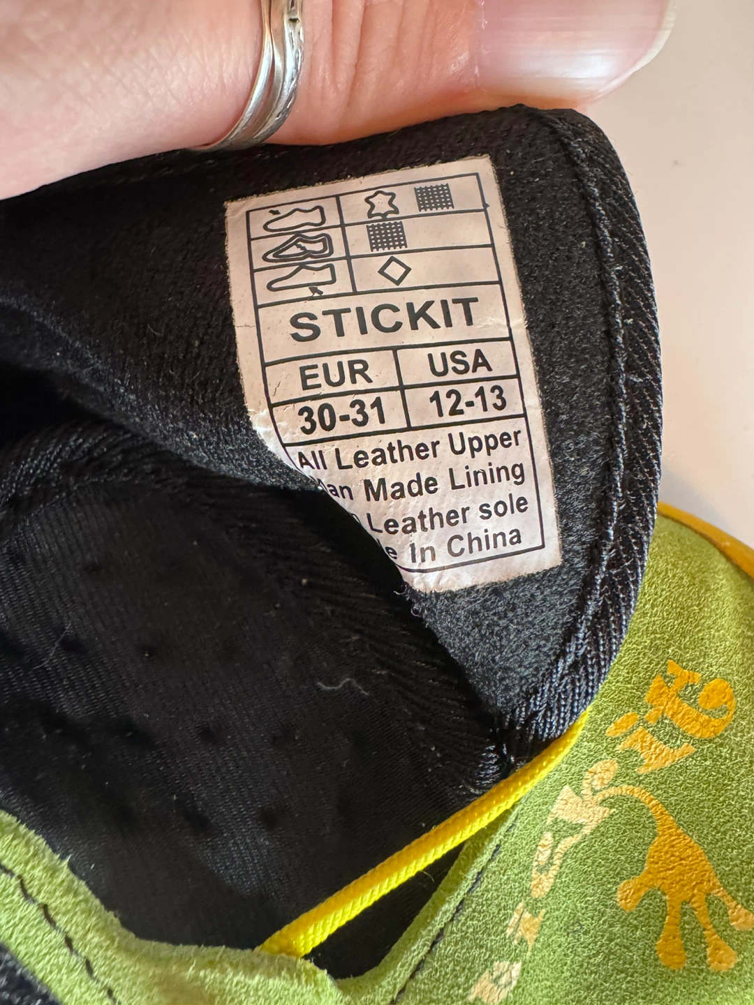 La Sportiva Stickit Kids Climbing Shoes Size 12-13 - photo 3
