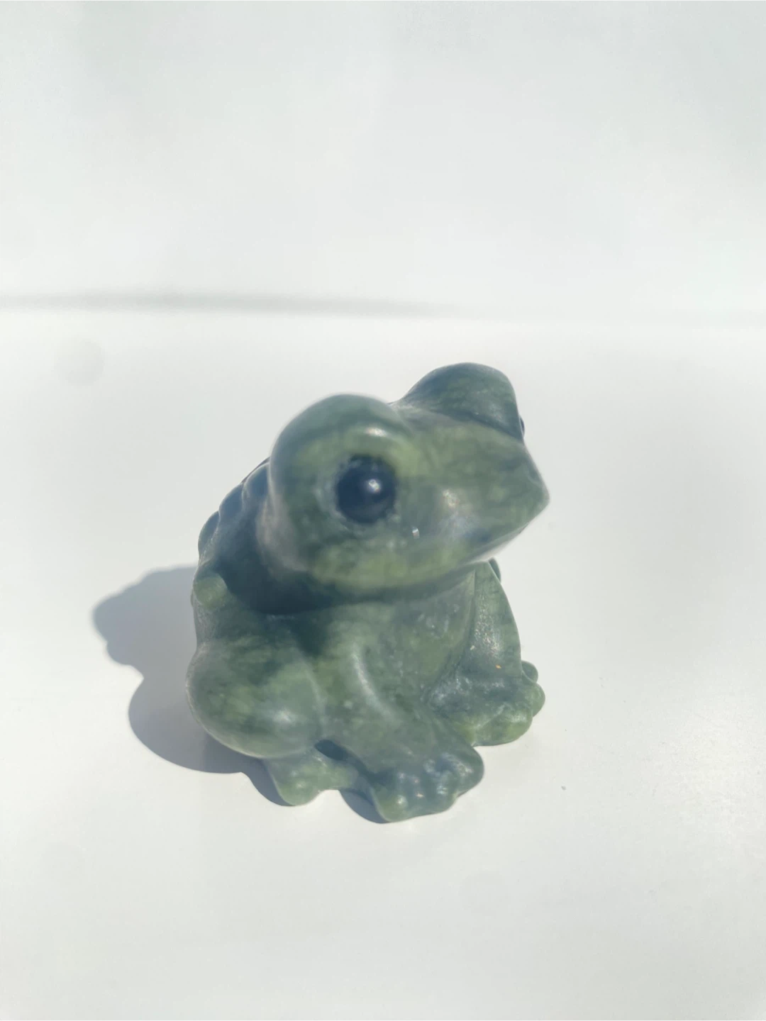 Nephrite Jade Frog - photo 2