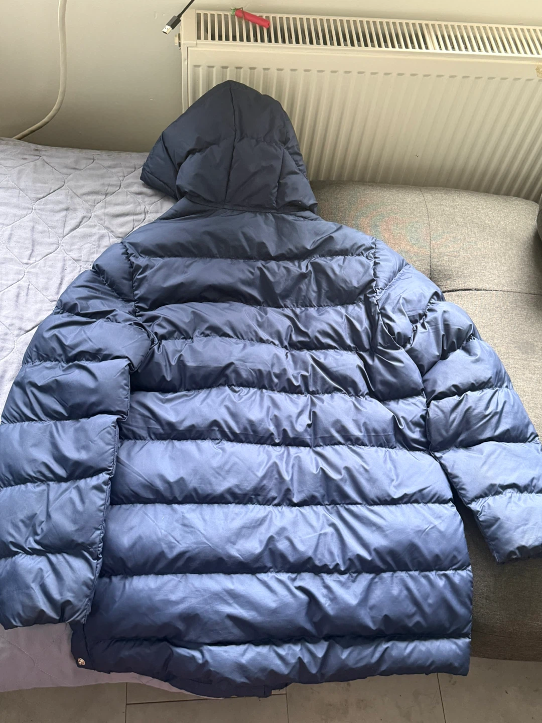 Nike Therma-Fit Puffer Jacket Navy Blue- BOYS size XL (18/20) - photo 4