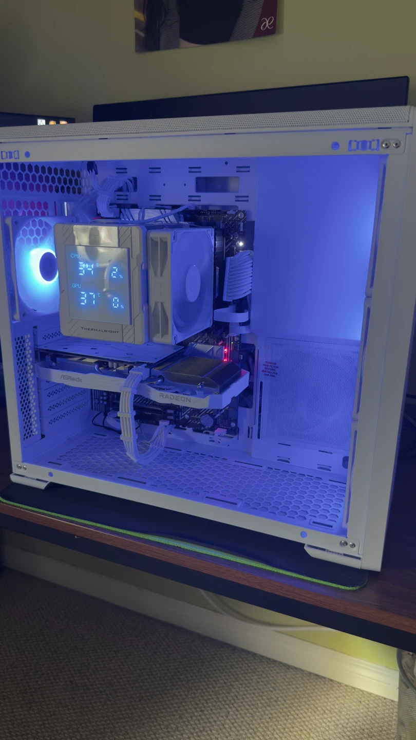 Black and White Gaming PC - photo 2