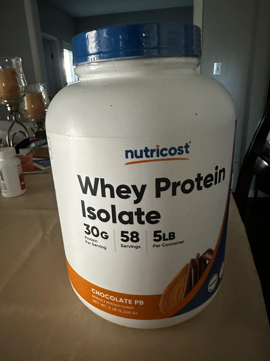 Nutricost Whey Protein Isolate Chocolate PB 5lb - photo 2