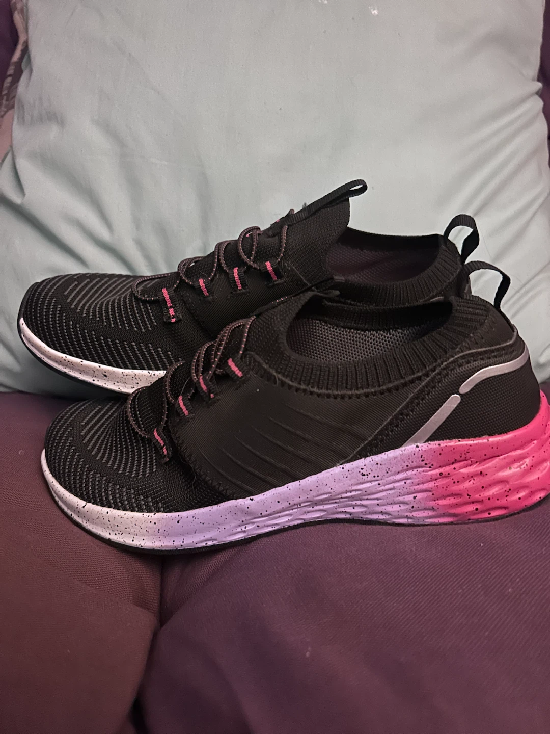 Athletic Works Memory Foam Runners, Size 5
