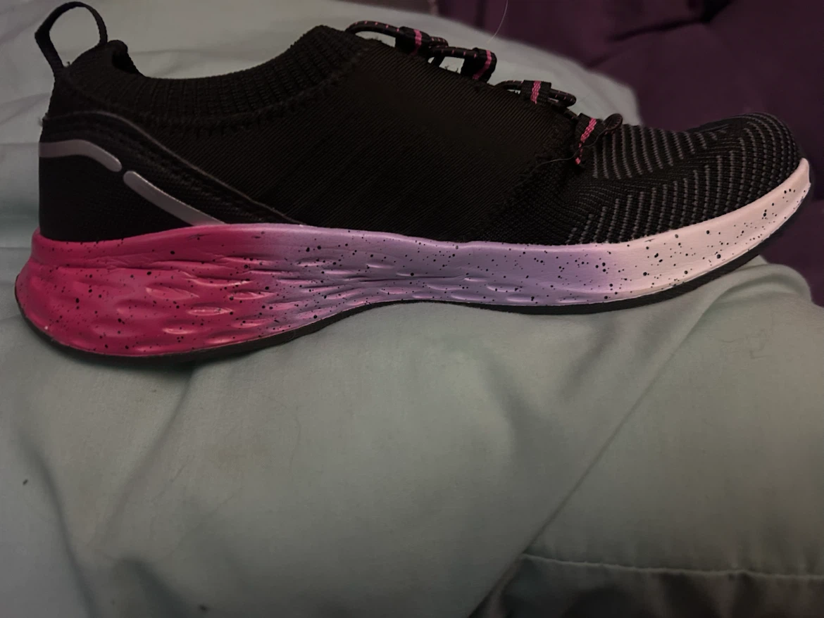 Athletic Works Memory Foam Runners, Size 5 - photo 4