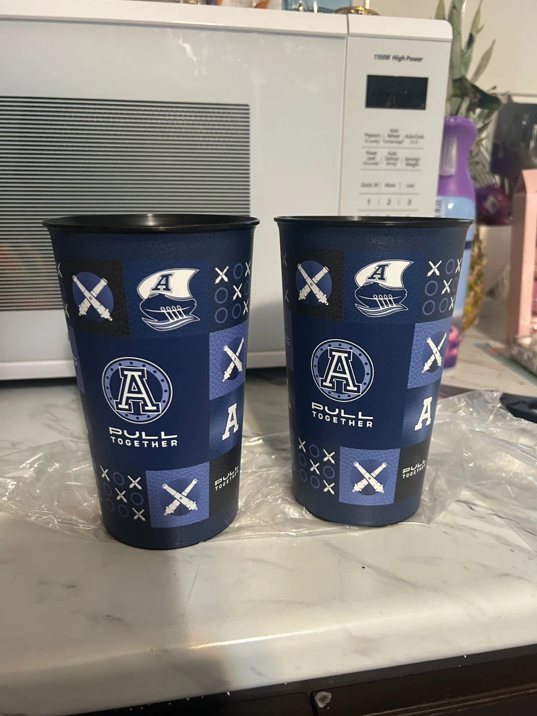 Toronto Argonauts promo cups