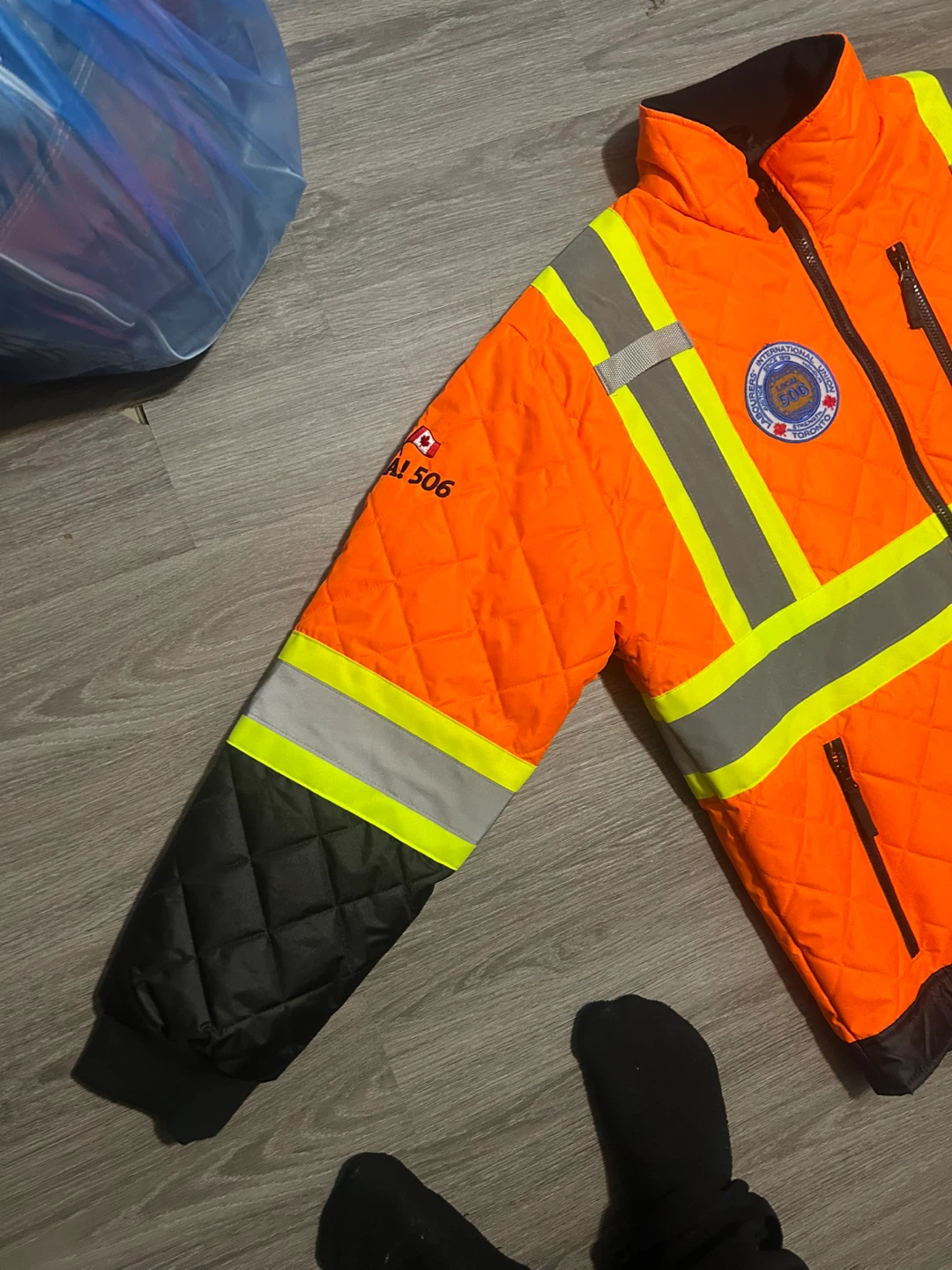 LIUNA construction winter Safety jacket - photo 2