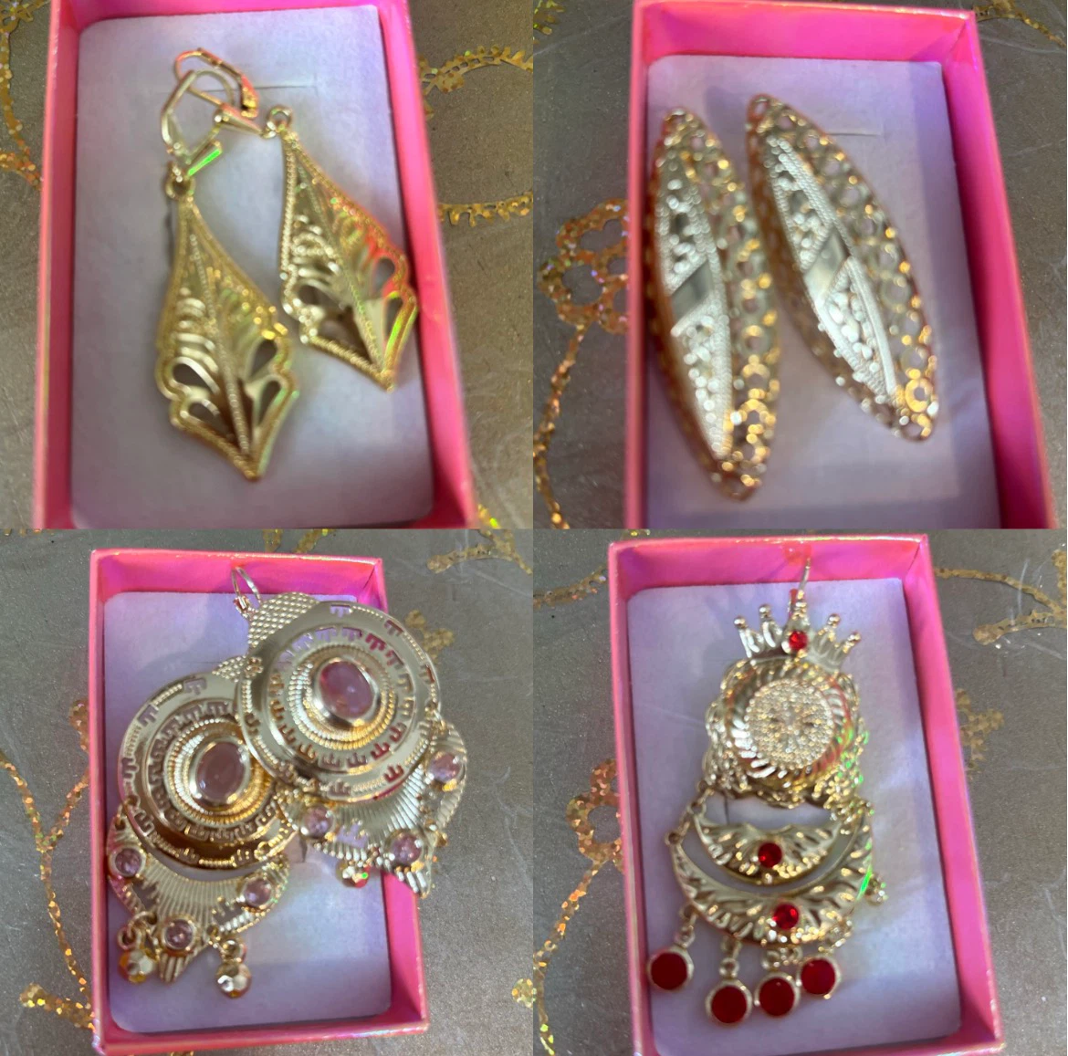Assorted Gold-Tone Fashion Earrings - photo 2