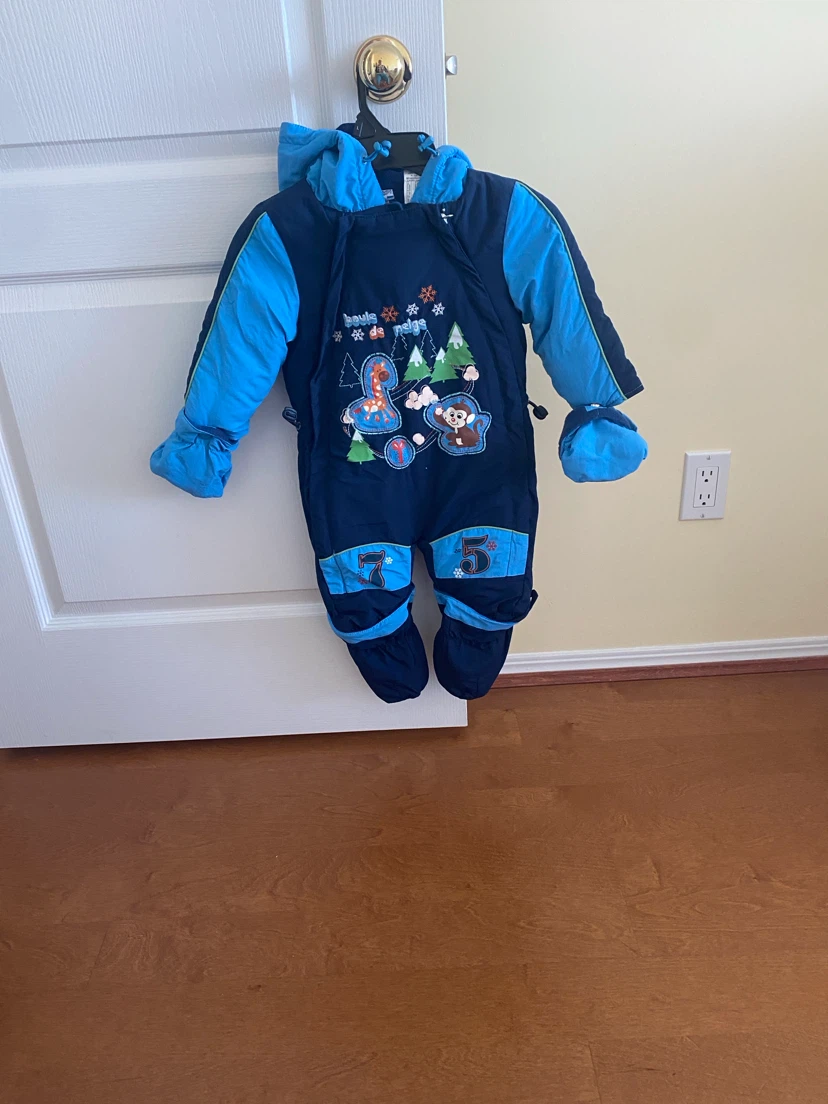 Boule de Neige infant winter snowsuit