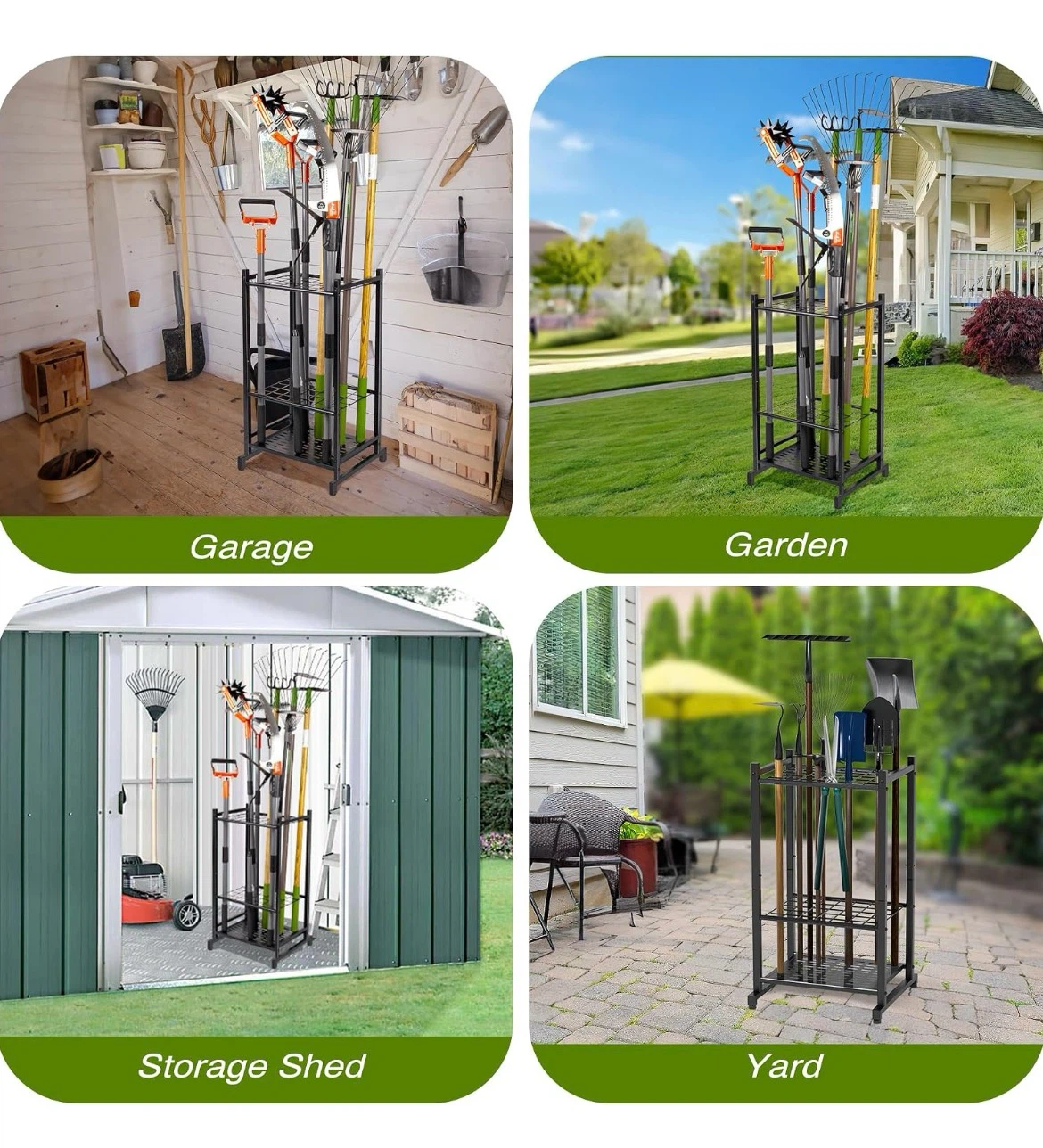 STTORABOKS Garden Tool Rack - photo 5