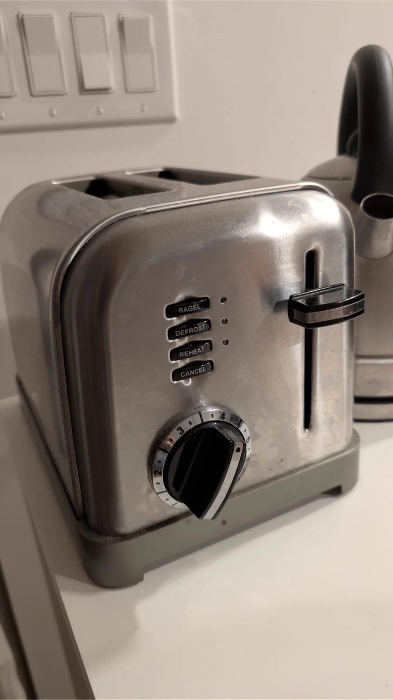 Cuisinart classic stainless steel kettle and toaster - photo 2