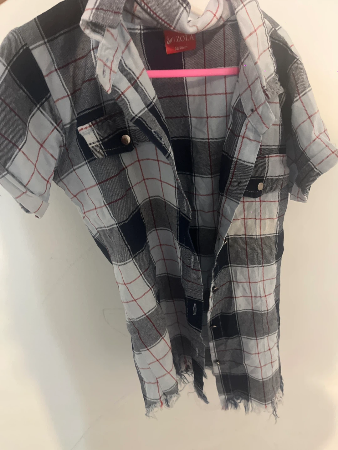 IZOLA Plaid Shirt