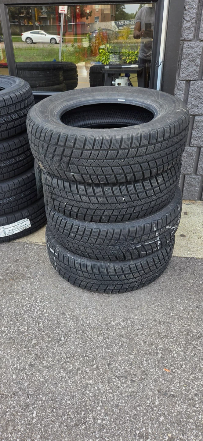 MINT 235/65R17 Goodyear WinterCommand Winter Tires – Set of 4