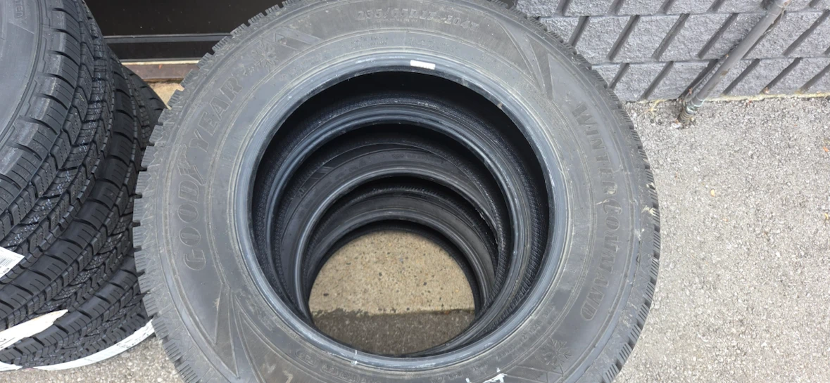 MINT 235/65R17 Goodyear WinterCommand Winter Tires – Set of 4 - photo 3