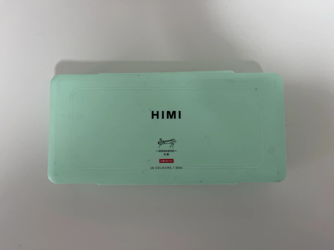 HIMI Gouache Paint Set 18 Colours