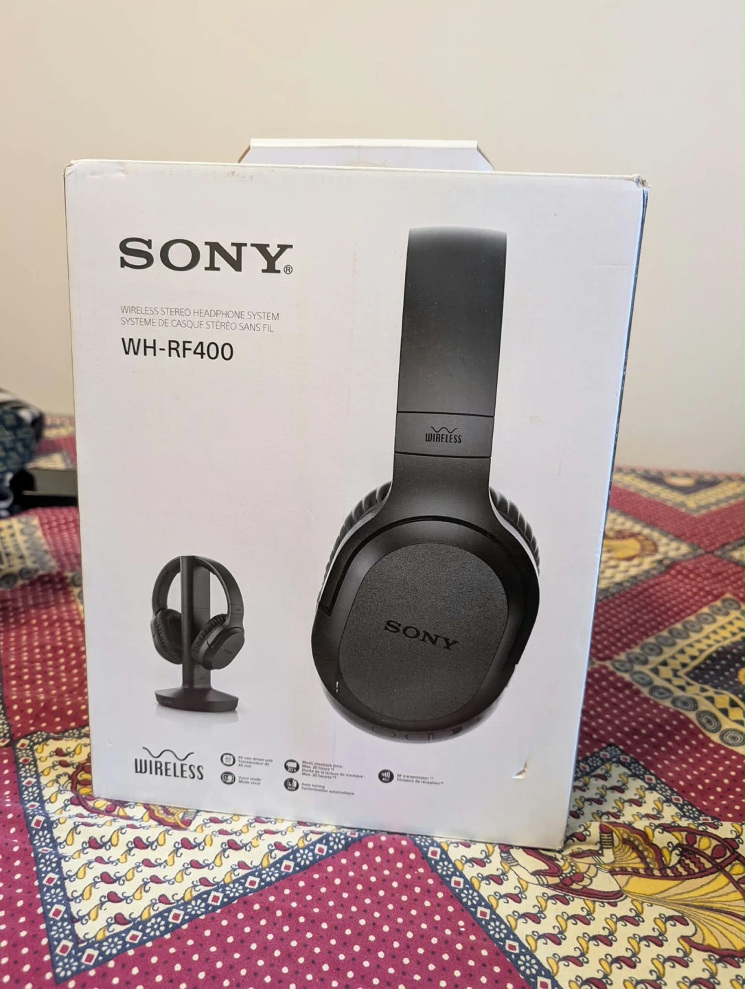 Sony WH-RF400 Wireless Headphones – Like New