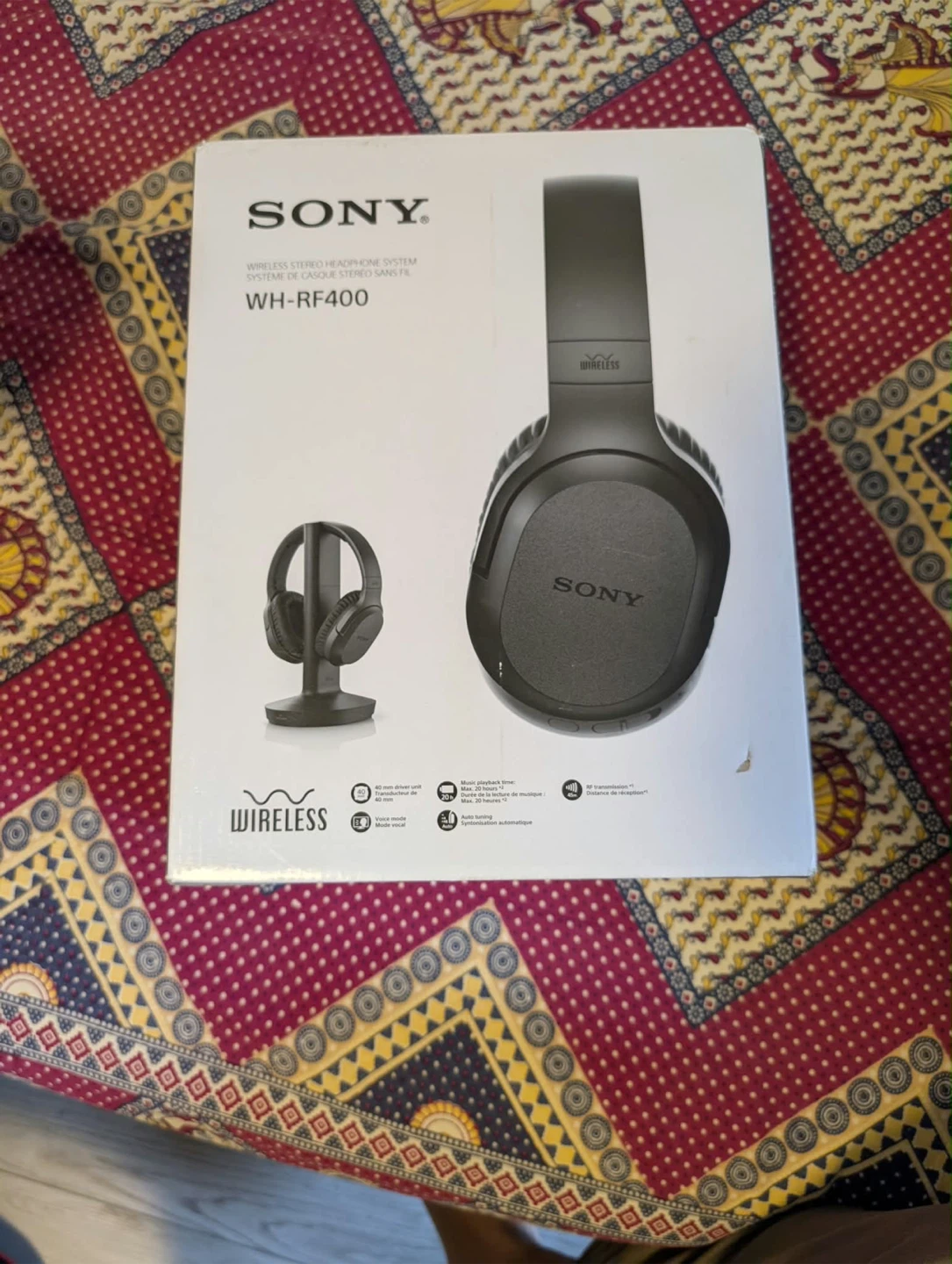 Sony WH-RF400 Wireless Headphones – Like New - photo 4