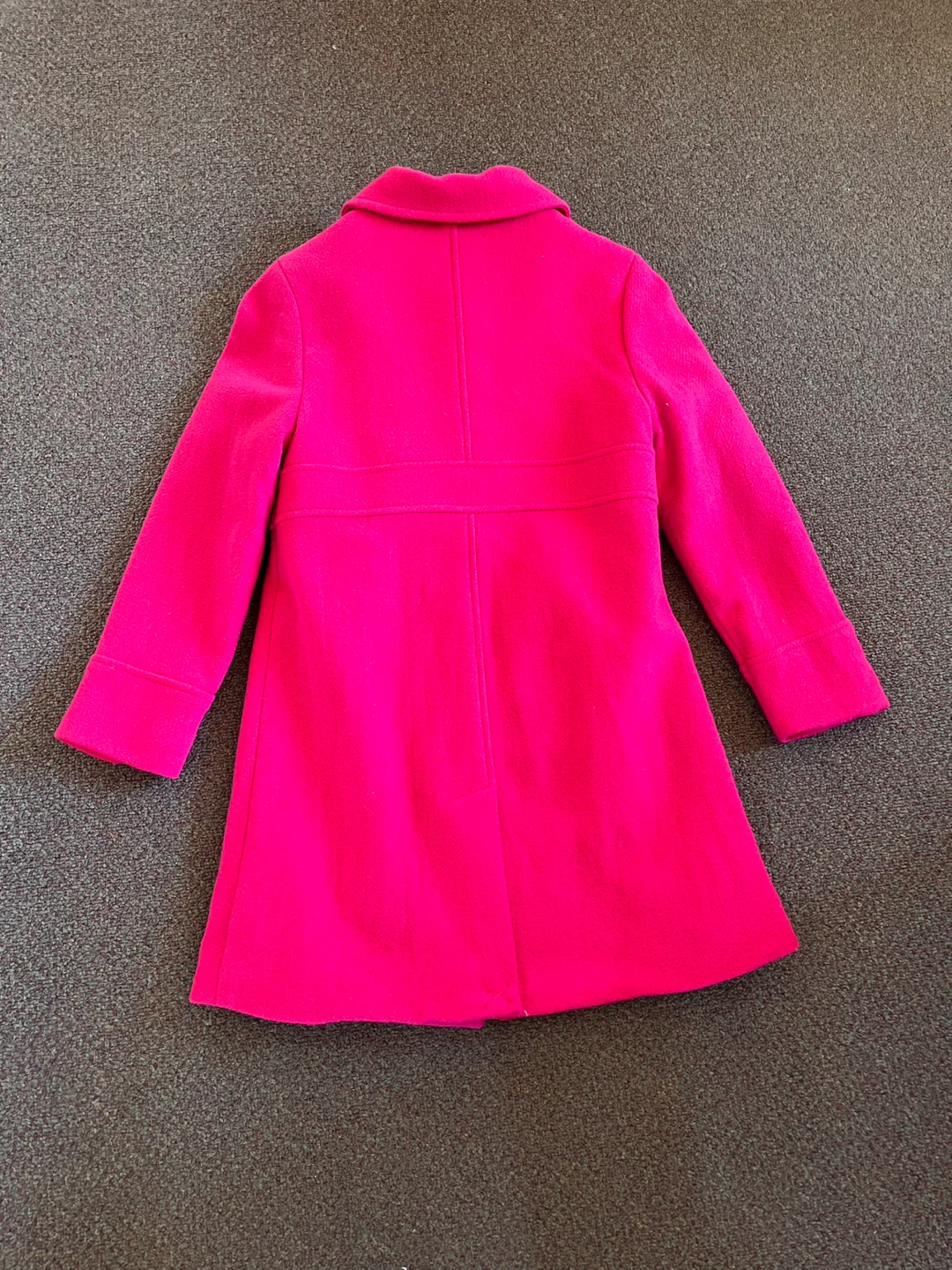 Eivissa Girl Pink Wool-Blend Coat Size 6 - photo 2