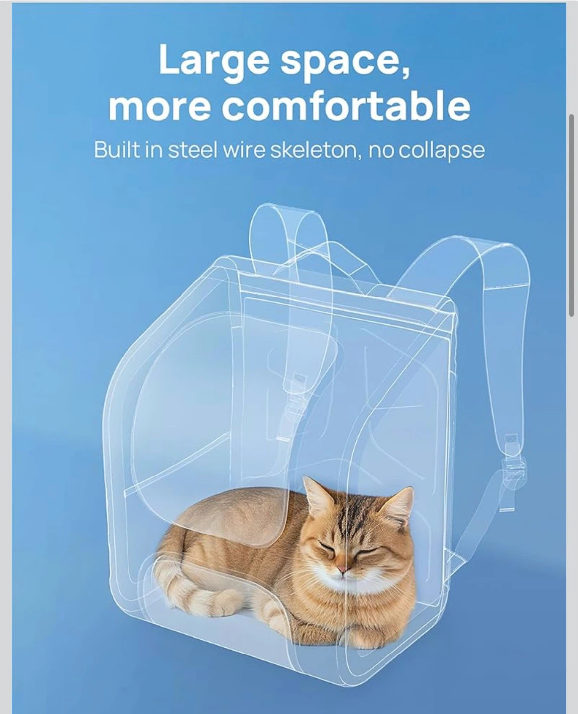 Pecute Pet Travel Backpack - photo 2