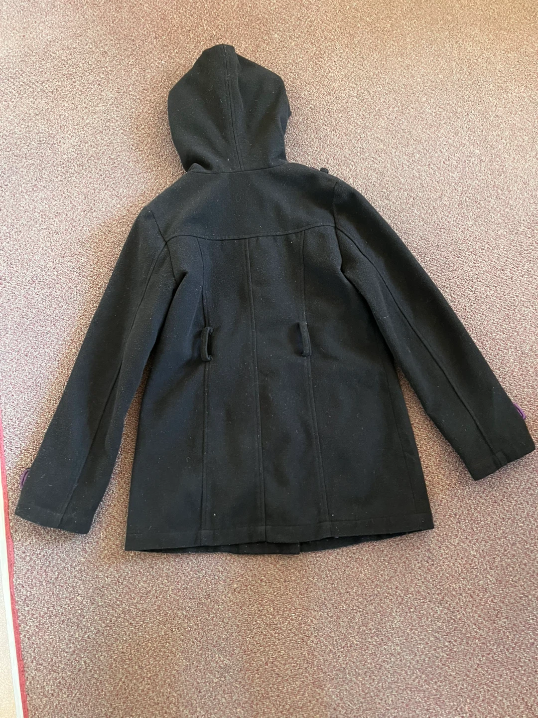 Shampoo brand black hooded coat - photo 2