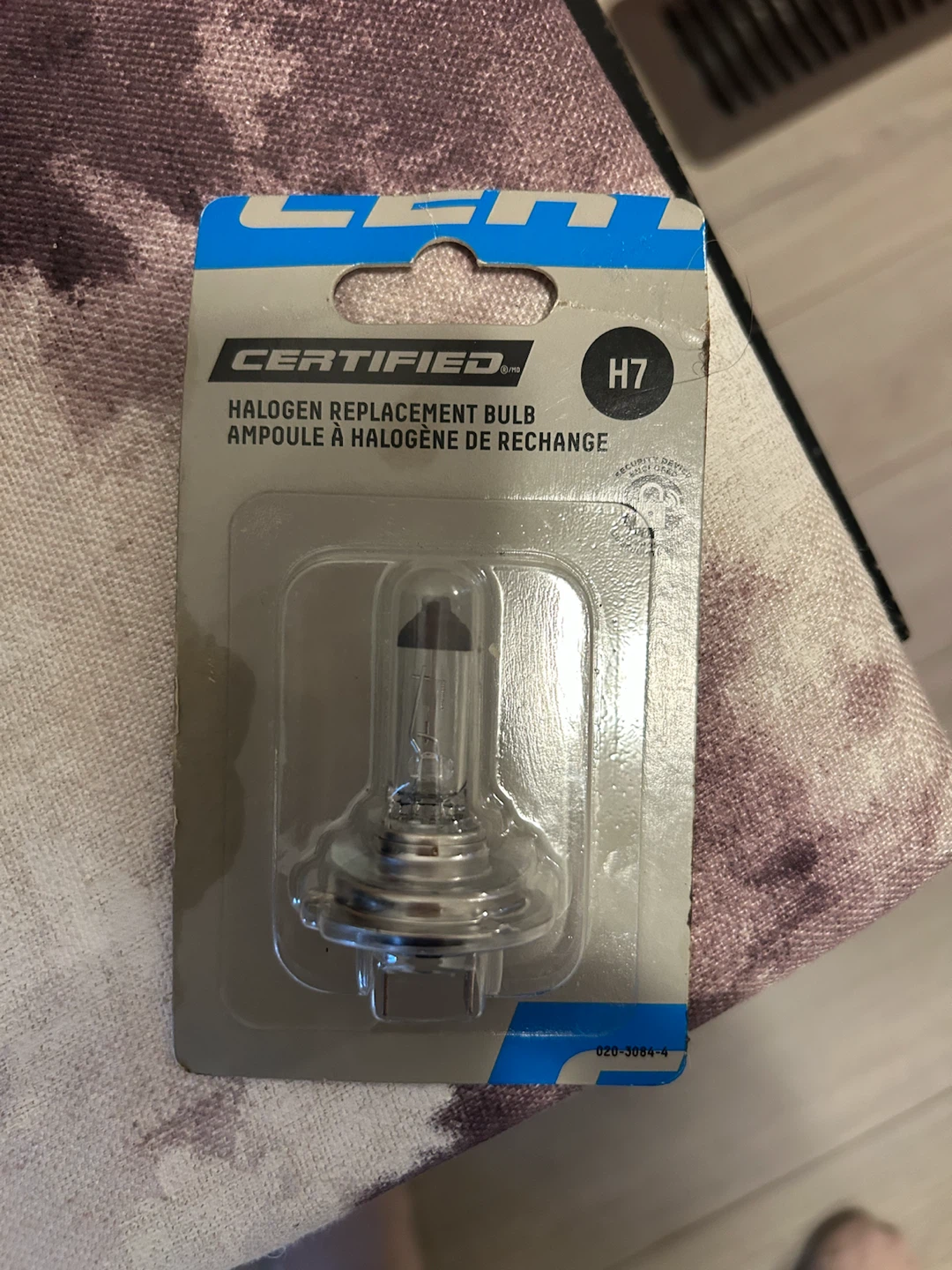Certified H7 Halogen Replacement Bulb