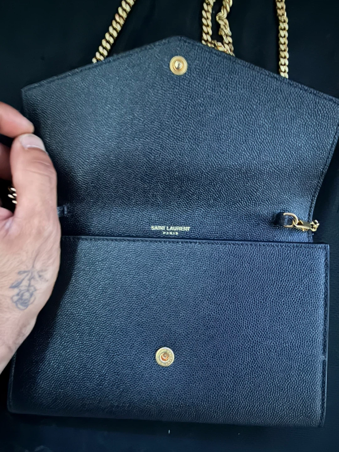 Saint Laurent YSL Wallet on Chain - photo 2