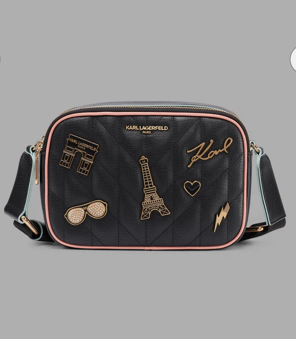 Karl Lagerfeld Maybelle Crossbody with Paris Pins - photo 2
