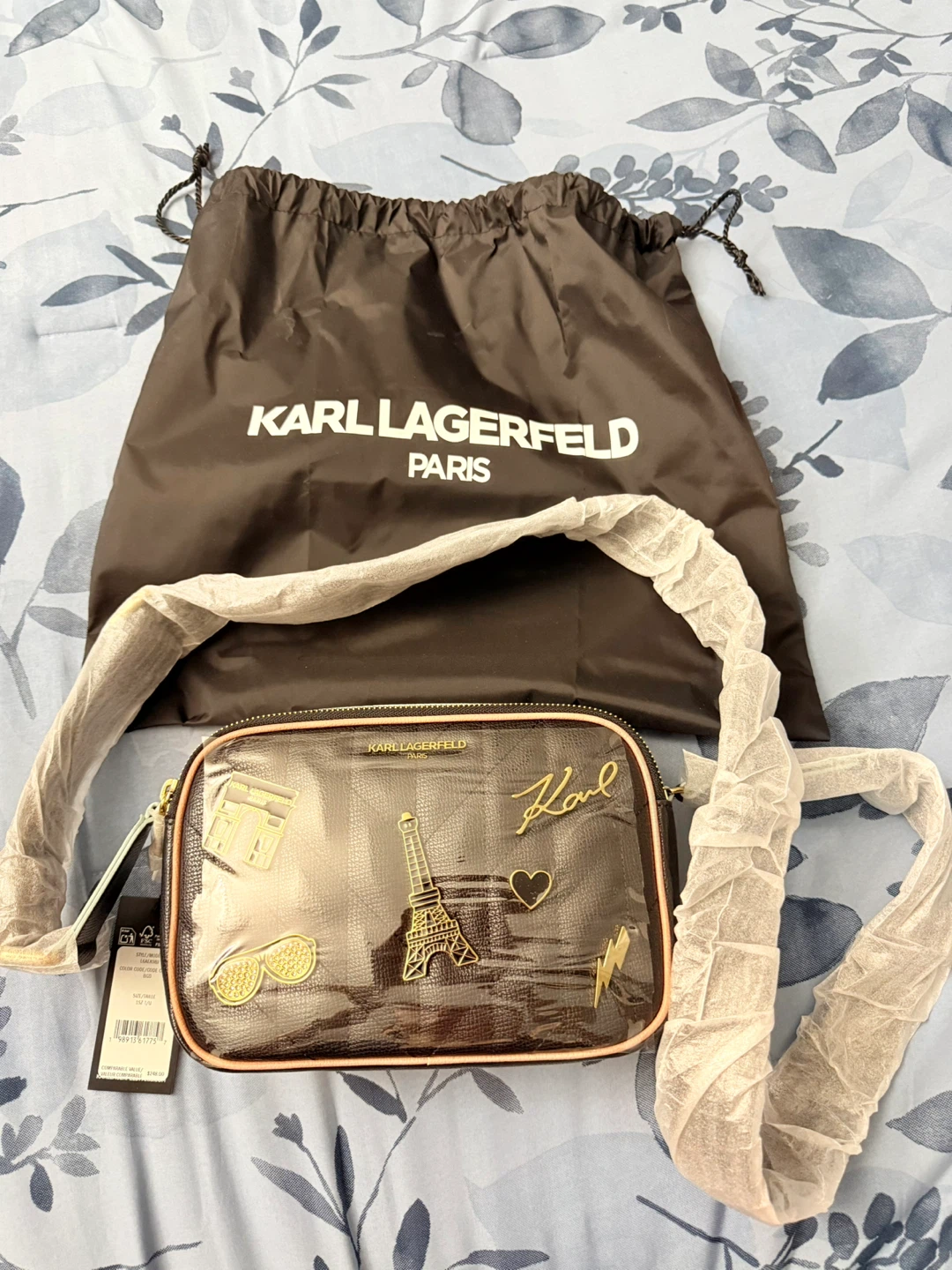 Karl Lagerfeld Maybelle Crossbody with Paris Pins - photo 5