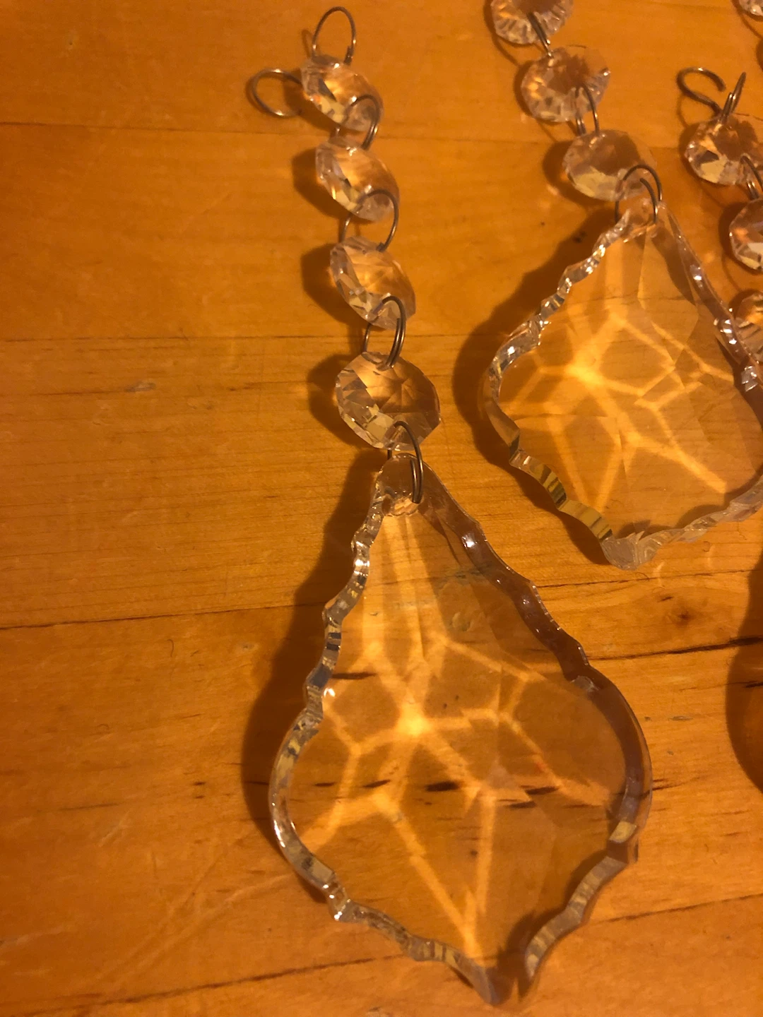 Set of 20 Crystal Chandelier Prisms - photo 4