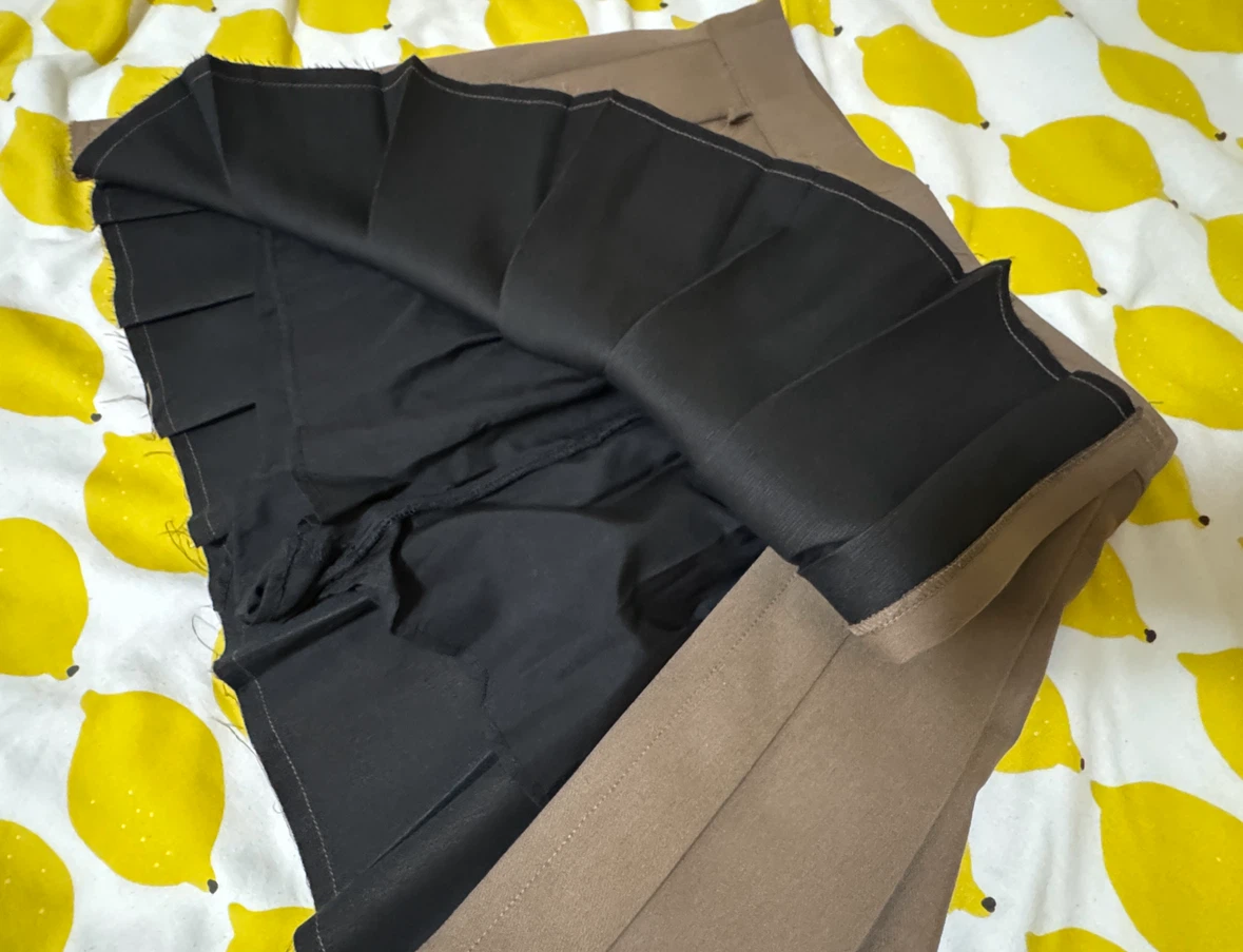 ZARA Pleated Mini Skorts XS - photo 4