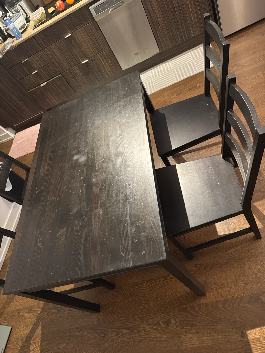IKEA Dining Table and 4 Chairs - photo 2