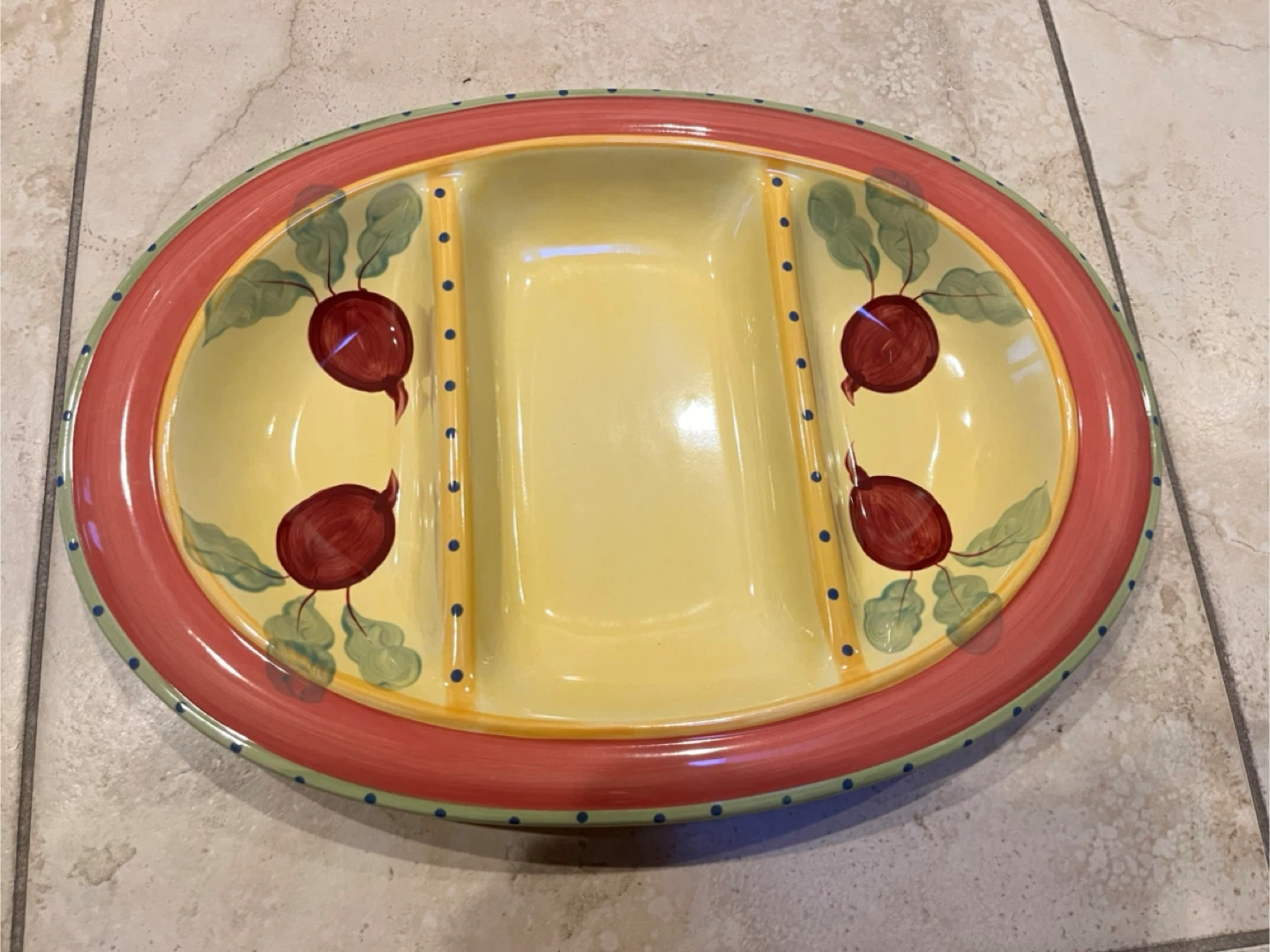 Pfaltzgraff Pistoulet 3-Section Dish
