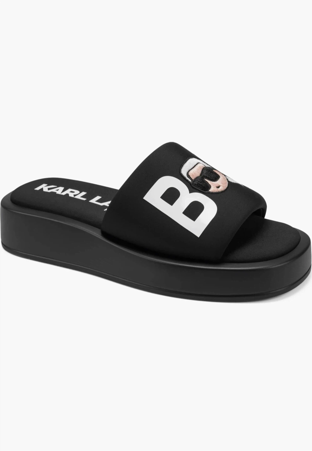 Karl Lagerfeld Paris Opal Bonjour Platform Sandals - photo 2