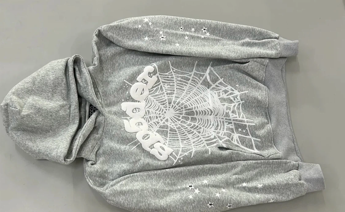 Sp5der Hoodie Grey Size Small - photo 2