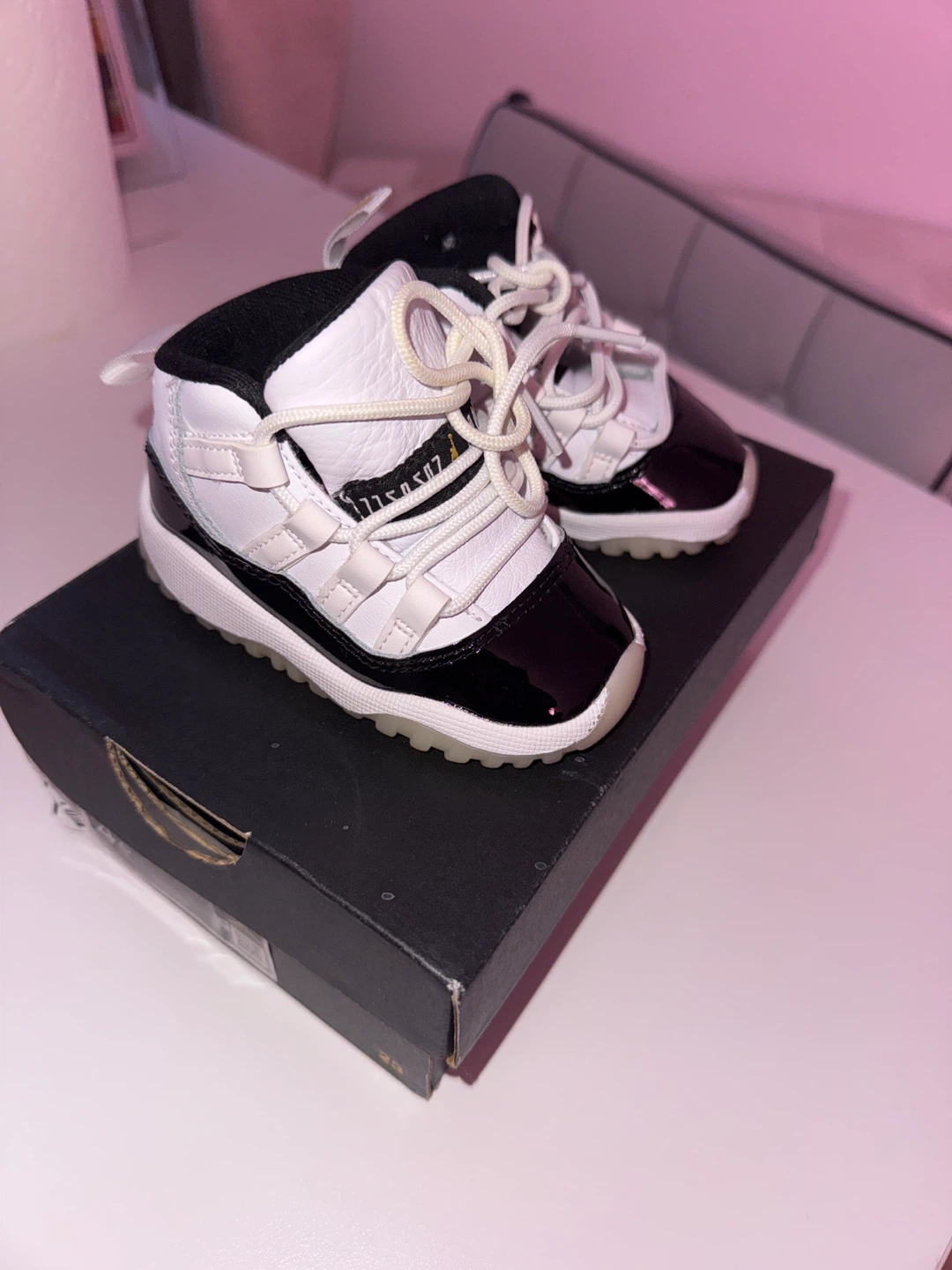 Jordan 11 Retro Concord Infant Shoes- 4C - photo 2