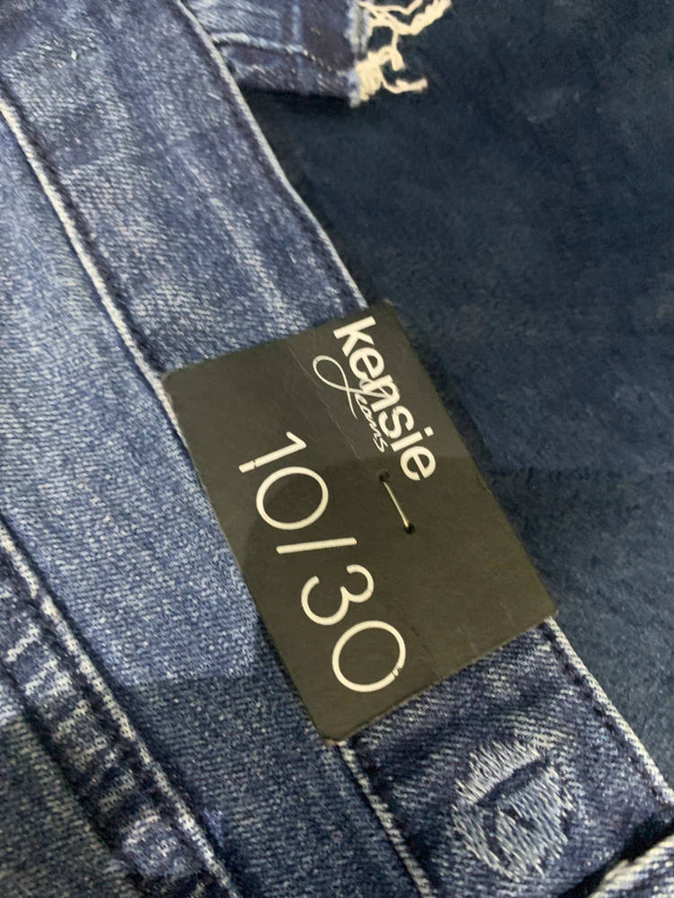 Kensie Distressed Jeans Size 10/30 - photo 3