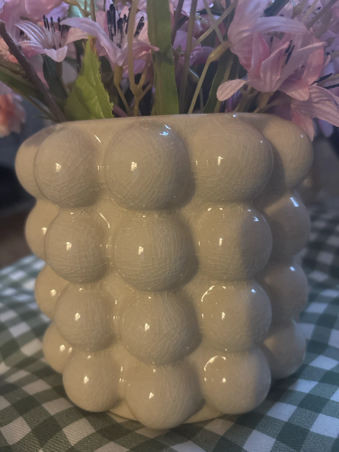 H&M Bubble Vase with Artificial Flowers - photo 3