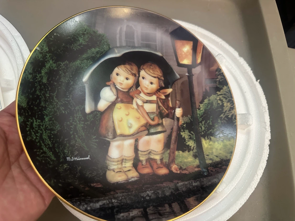 M.J. Hummel Stormy Weather Collector Plate