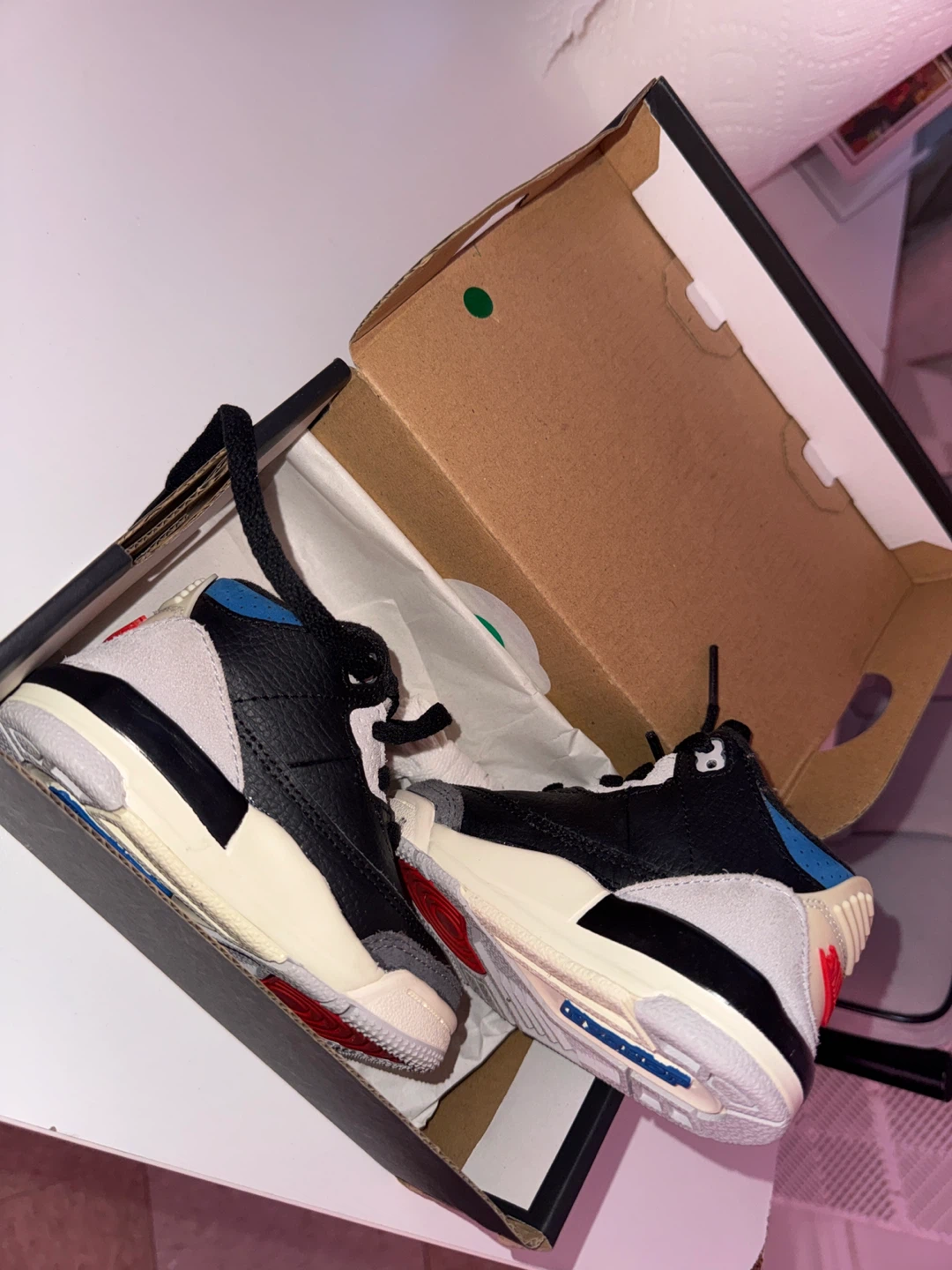 Jordan 3 Retro Toddler Shoes - photo 3