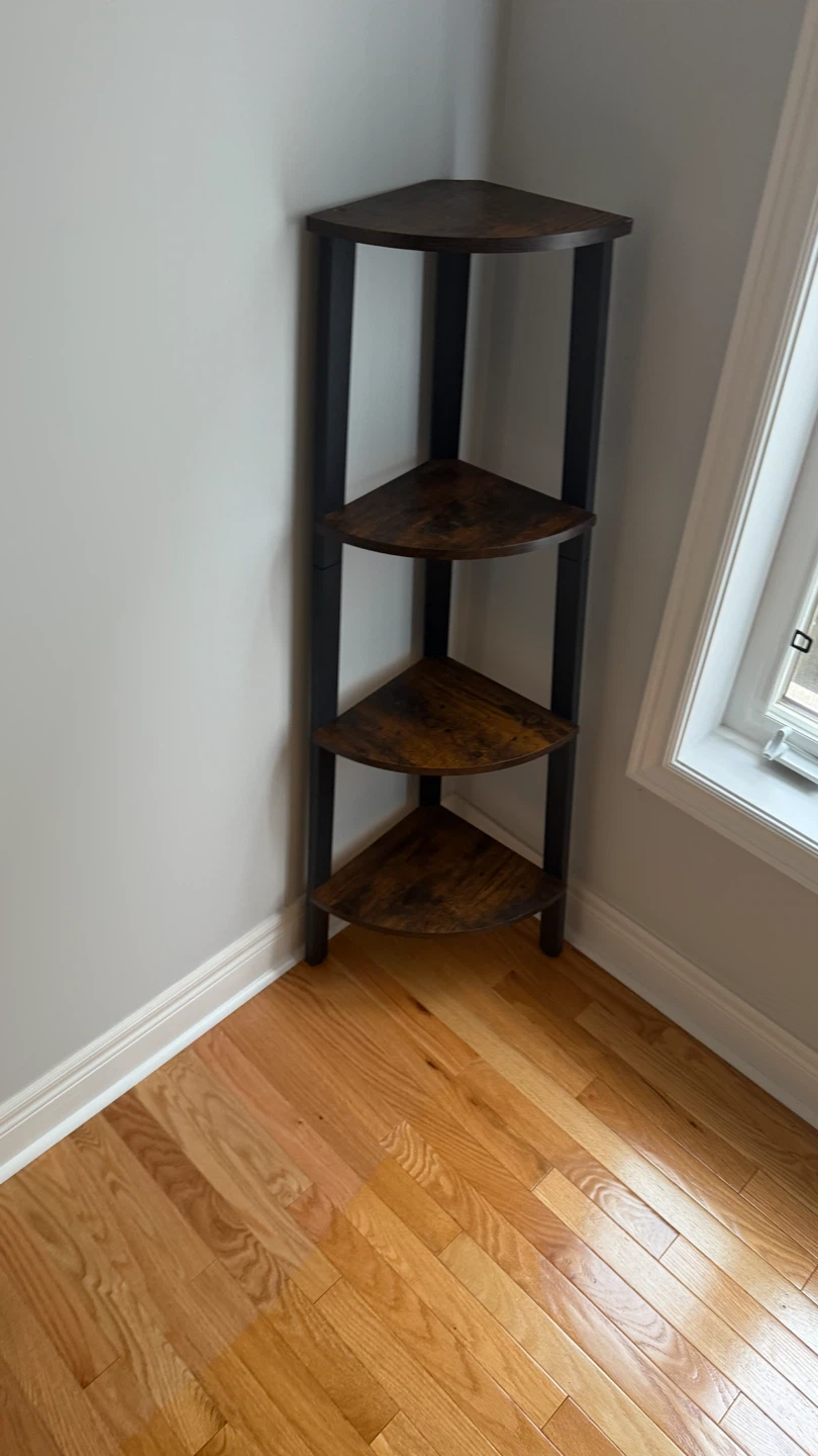 Four-Tier Corner Shelf Unit - photo 2