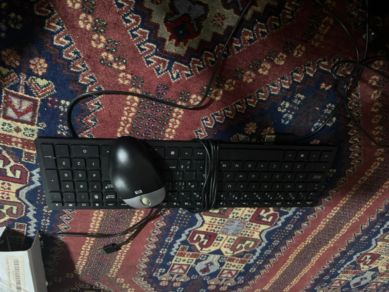 HP Wired Keyboard and Mouse Set
