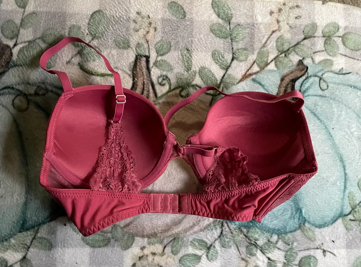 Rose + Vine Bra in Deep Pink - photo 2