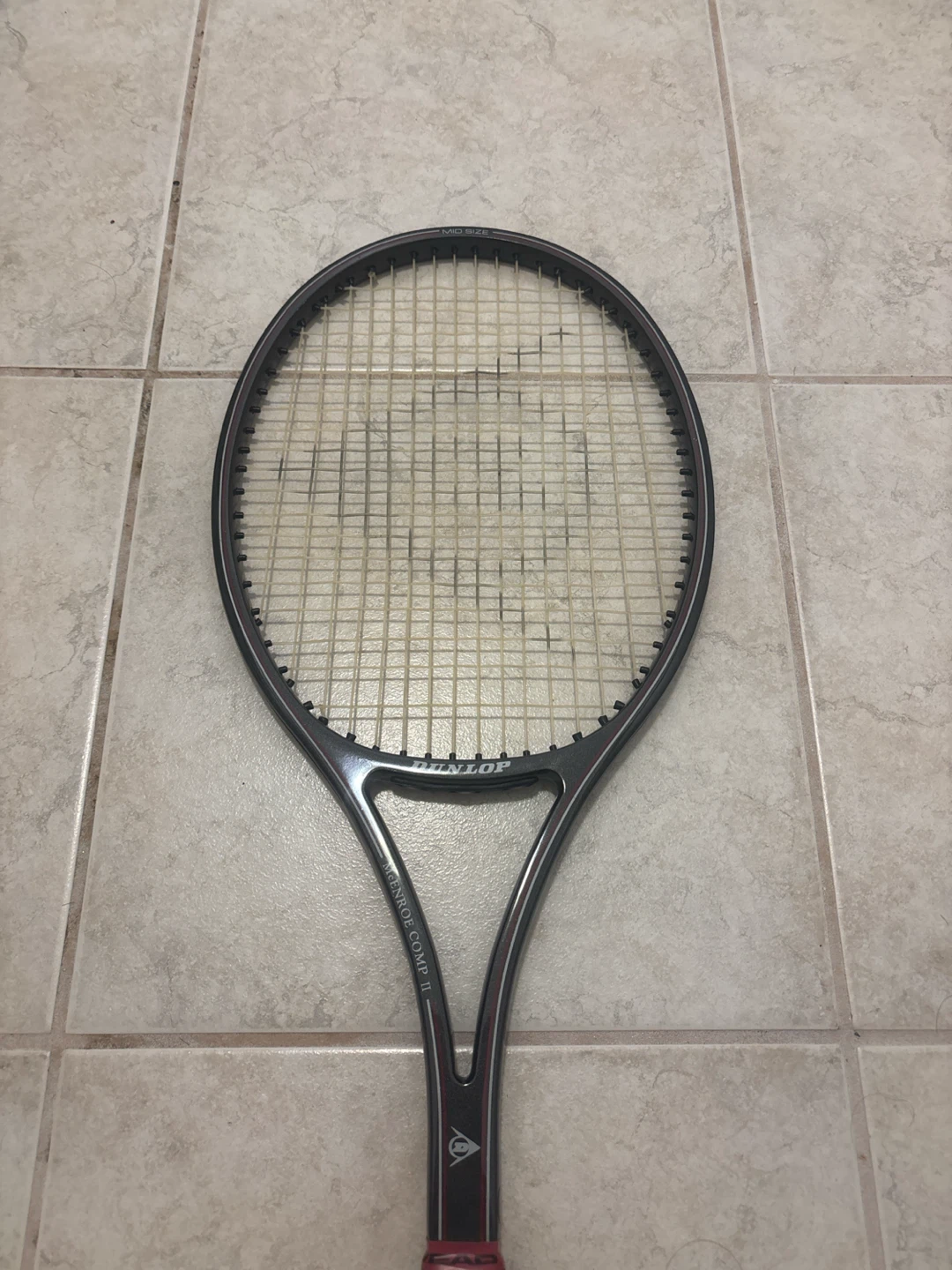 Dunlop McEnroe Comp II Tennis Racket - photo 2