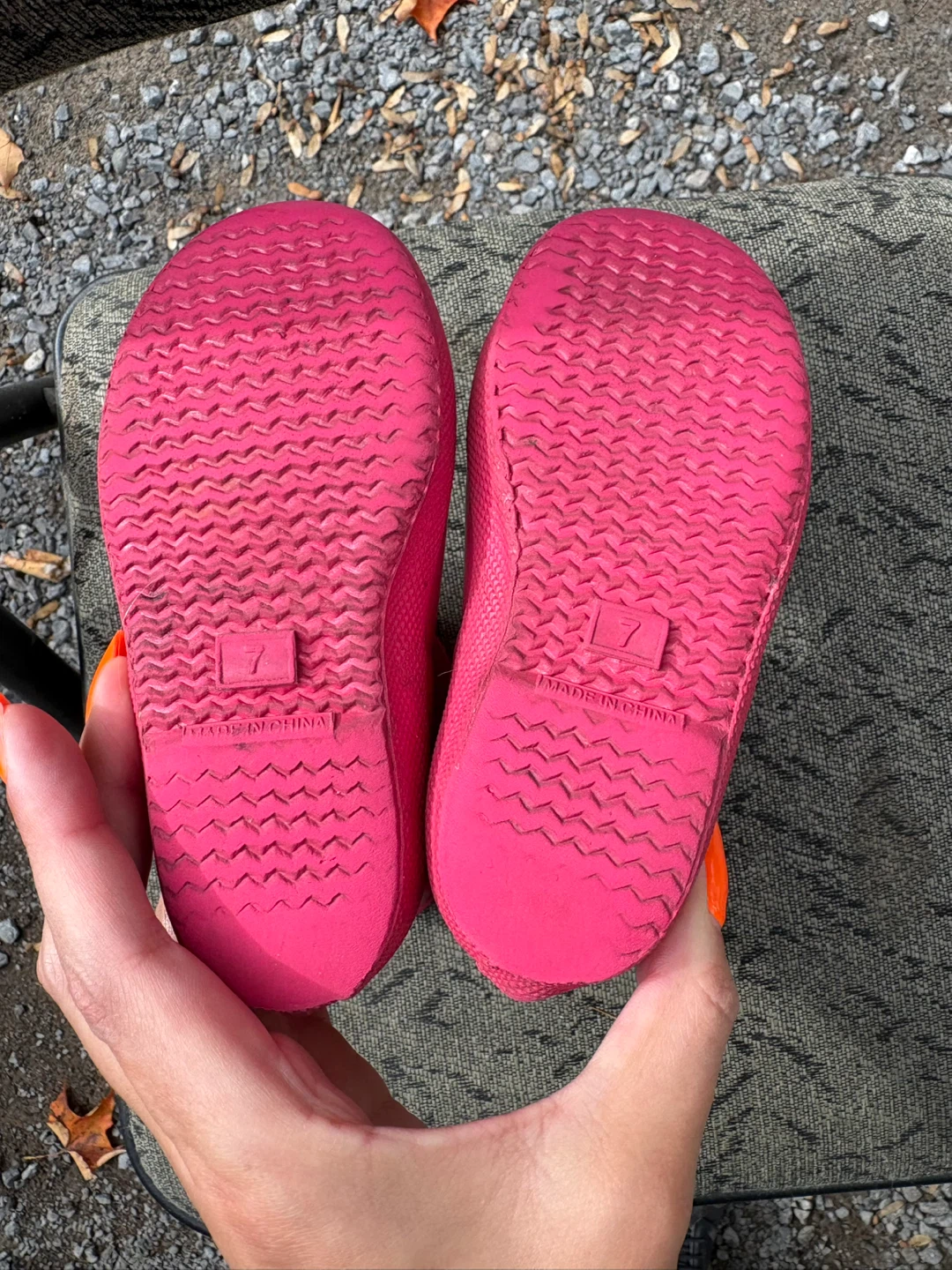 Hunter Kids Pink Rain Boots Size 7 - photo 5