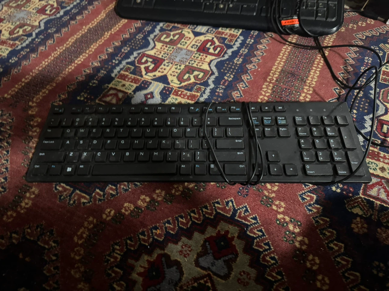 Dell Wired Keyboard Black