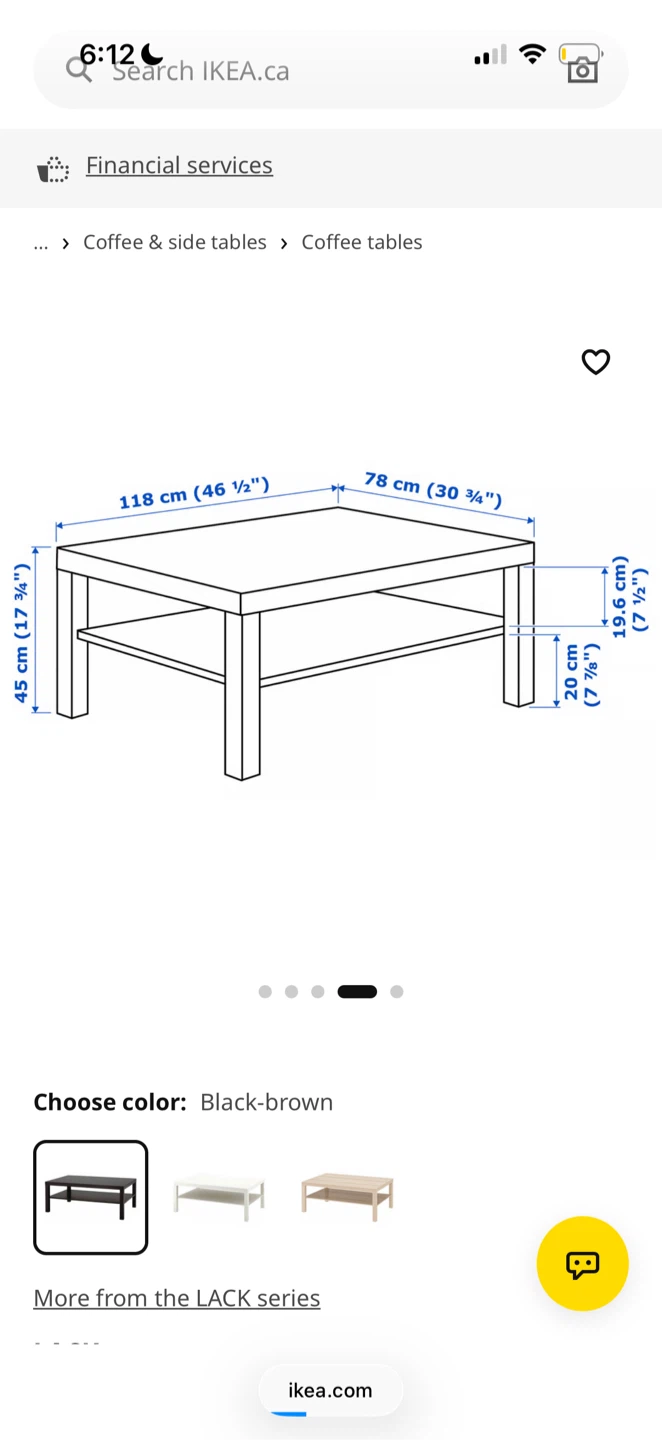 Ikea Lack coffee table - photo 4