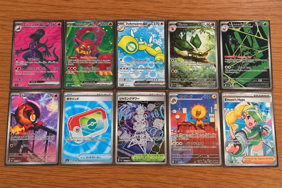 Pokemon English and Japanese EX and Full Art