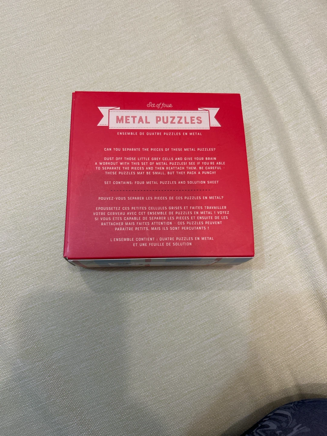 Indigo Set of Four Metal Puzzles - photo 2